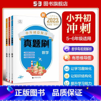 (3本)语文+数学+英语[真题刷] 小学升初中 [正版]小升初真题卷2024 53小升初总复习考前讲练测语文数学英语3本