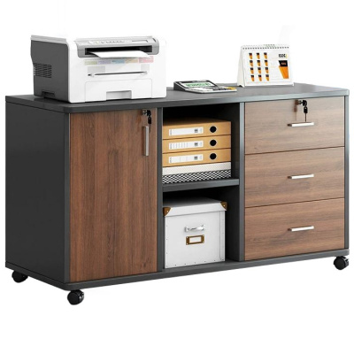 攸形打印机柜90*34*59cm台