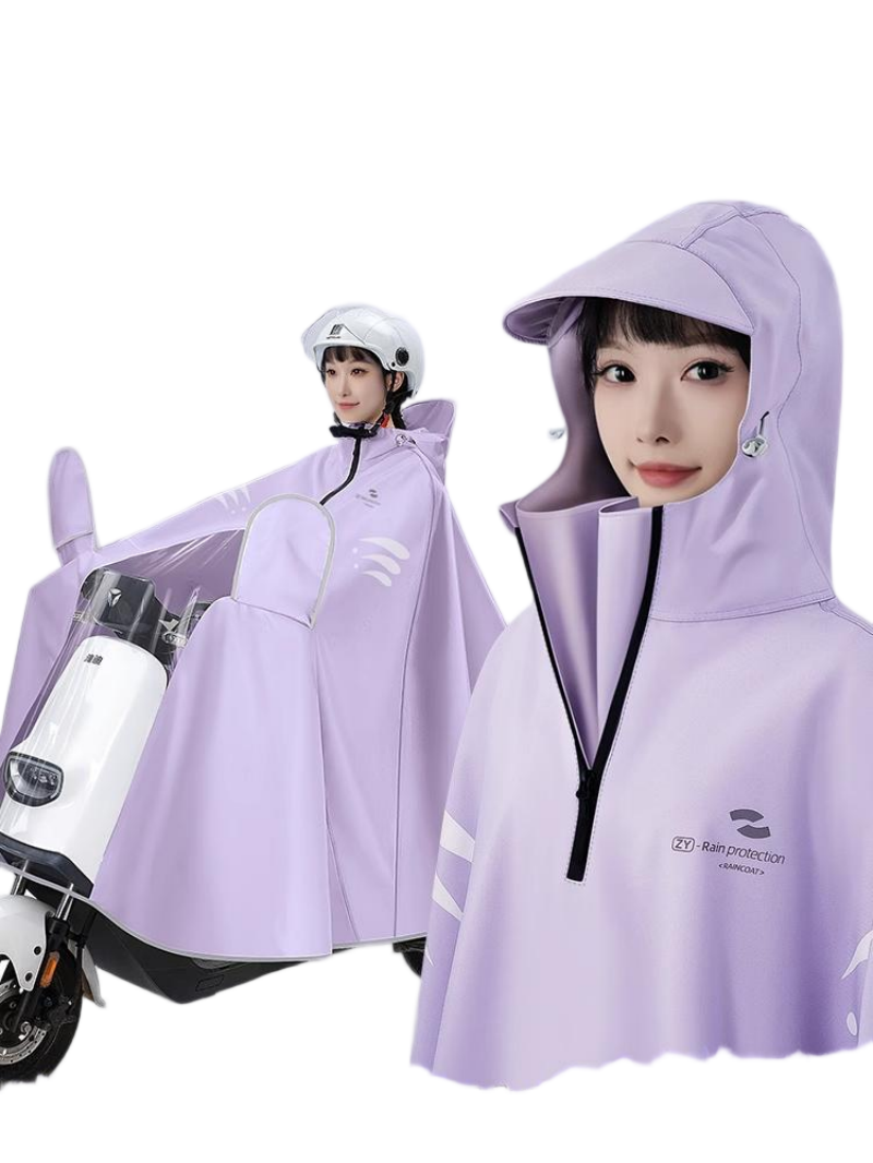 华夏盛锦 雨衣电动电瓶车女长款全身防暴雨 件