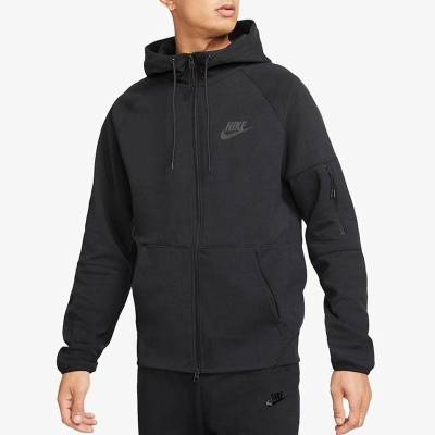 NIKE耐克连帽外套运动休闲针织男装夹克DD5285-010 D