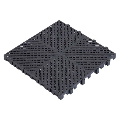 先围 洗车房地格栅防潮垫板 灰色厚25mm 片