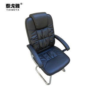 泰戈雅 弓形皮面办公椅 TGY-095 把