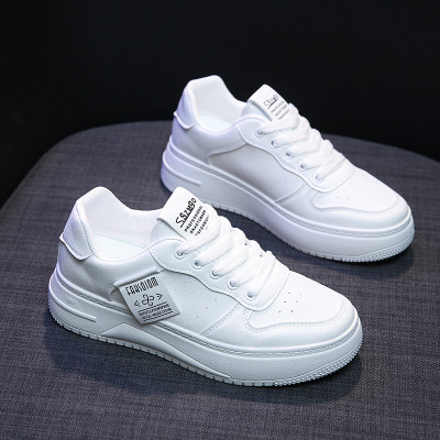 ins小白鞋女学生韩版女潮2025春季新款厚底增高透气休闲鞋街拍