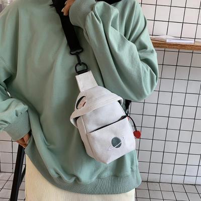 派尼美特ins小包包女新款2020潮网红时尚帆布包原宿学生斜挎胸包