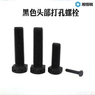 湘恒锐 六角头带孔螺栓 GB31.1 M20×100mm 个