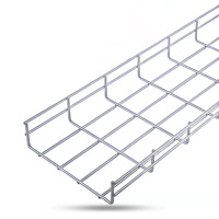 中锦科技 网络桥架 开放式弱电综合布线槽 [镀锌]250×100×5mm(宽×高×丝径)米