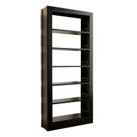 臻远ZY4072606 钢制书架资料架 单面6层一列一组黑色 1000*300*2000mm