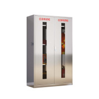 铭威盾不锈钢防暴器械装备柜工具柜安保反恐盾牌柜警务室防爆柜201加厚材质1920*1200*450柜不含器材