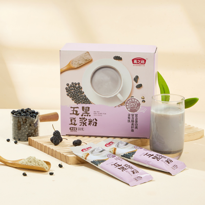 燕之坊五黑豆浆粉320g营养速溶冲饮营养早餐独立小袋便携装