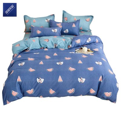 安居先森活性柔肤棉格洛克雅致四件套D1059(套)