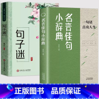 [全套2册]名言佳句小辞典+句子迷 [正版]名言佳句小辞典国学经典感悟人生语录小学三四五六年级励志格言警句名人名言优美句