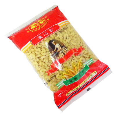 葵树牌通心粉400g袋装意粉通心粉速食拌面家用儿童弯纹意面（小通心粉400g）