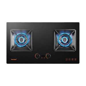Haotaitai家用燃气灶JZT-X402 5.2kW大火力左右双定时可调底壳换灶不开孔保洁炉头大尺寸聚能锅支架天然气