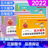 [十五大城市]语文+数学+英语 小学通用 [正版]2022新版五大十大十五大城市卷小学毕业检测指导试卷精选考试语文数学英