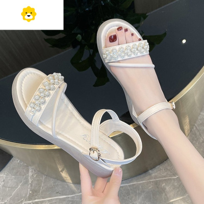 fish basket14岁女孩凉鞋夏15大童平底露趾17初中18高中学生11 13少女