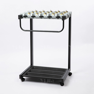 翌嘉YJ4122858 雨伞架大容量伞架商用酒店铁艺含锁雨伞收纳架 加高款15头