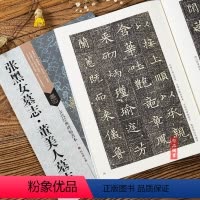[正版]古代经典碑帖善本 张黑女墓志董美人墓志 毛笔软笔楷书碑帖书法练字帖 附旁注 局部原寸图 通篇释读 历代集评 刘