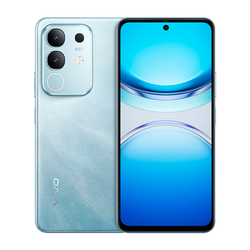 vivo Y300t 8GB+256GB 海蓝 5G手机 6500mAh超薄蓝海电池 天玑7300长久流畅芯 全功能NFC 44W闪充大内存 学生备用老人智能机