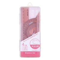 齐心 B3260 金属套尺 钛金