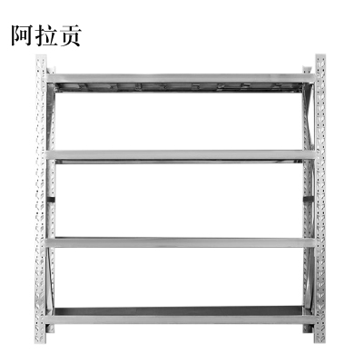 阿拉贡加厚201不锈钢重型货架商用仓库多层置物架多功能储物架1500*500*2000mm
