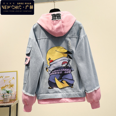 广赫少女初中生春装外套12可爱14休闲15高中学生女孩大童13洋气风衣16夹克