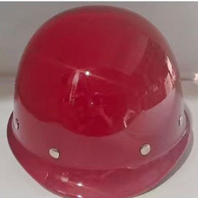圣安玻璃钢安全帽透气防砸头盔 500g 钢钉旋转衬 可三面印字 单位:顶