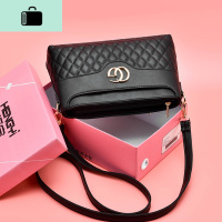 送妈妈婆婆实用斜挎小包包女2020新款时尚大气中老年女包单肩包NEW LAKE女斜挎包