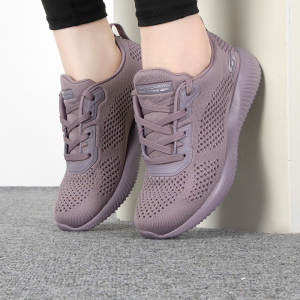 Skechers/斯凯奇女鞋新款休闲鞋透气运动鞋软底轻便网面鞋32509-MVE ZP