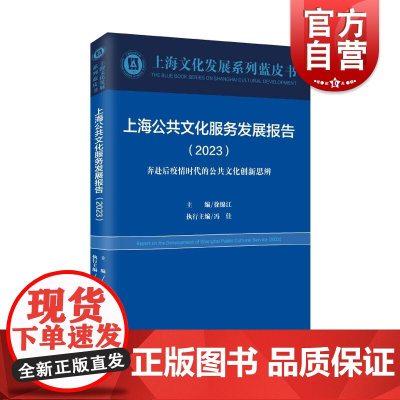 上海公共文化服务发展报告2023奔赴后疫情时代的公共文化创新思辨 上海文化发展系列蓝皮书 上海远东出版社