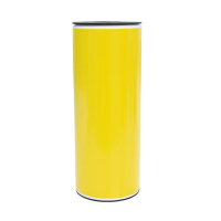 植巾 BT110 220mm*20m PVC 适用机型 MS-TTR362AC 打印机标签标贴(计价单位:卷)黄色