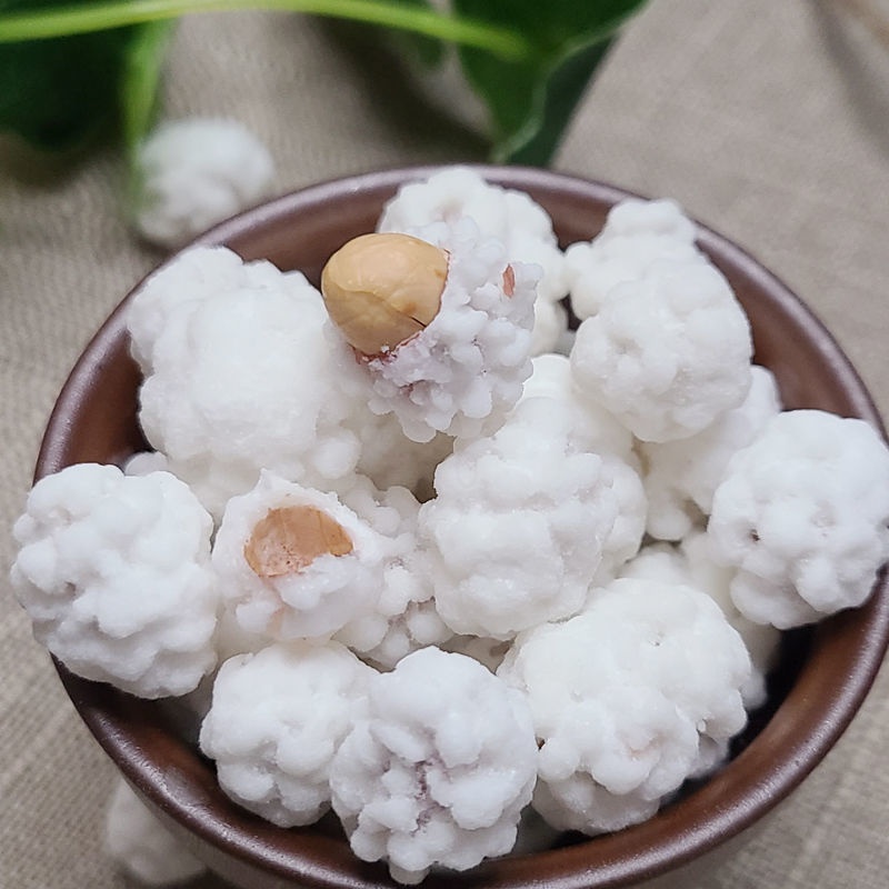 糖衣花生占雪糖花生米糖霜花生裹衣花生四川特产休闲零食儿时怀旧