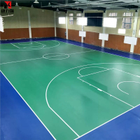 康力强篮球场地胶室内球馆PVC塑胶地板耐磨防滑运动地板胶垫