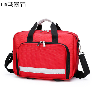 心梦同行红色手提包 消防工具单肩斜挎包 应急收纳包 可定制LOGO 1292/个