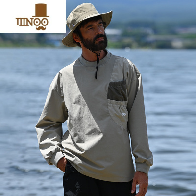 YANXU 23AW 日系复古设计感秋季新款长袖卫衣男户外通勤百搭上衣