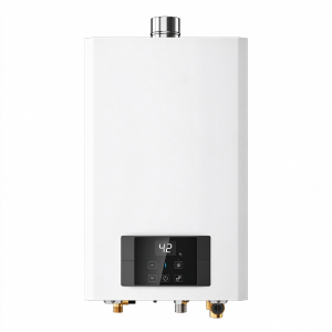 林内燃气热水器RUS-R16E51G-CB 16升零冷水智能APP控温二级能效强排式不锈钢面板天然气12T恒温防CO保护
