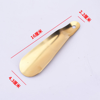 鞋拔子精品铜鞋抽烘焙精灵超长铜鞋拔子穿鞋器提鞋器16厘米B款