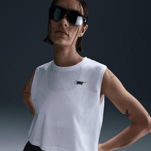 耐克(NIKE)女款宽松图案运动T恤柔软棉质设计时尚休闲