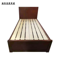 迪佳克诺米亚 实木单人床 ZG-1100*2000mm 张