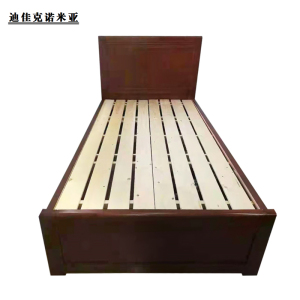 迪佳克诺米亚 实木单人床 ZG-1100*2000mm 张