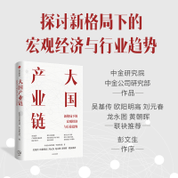 正版新书]大国产业链中金公司研究部,中金研究院9787521752212