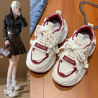 ins韩版新款老爹鞋女秋季跑步休闲鞋厚底增高鞋_1_66