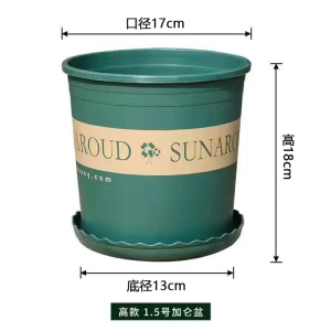 加仑花盆家用阳台塑料花盆小绿萝月季多肉第三代二代树脂简约花盆