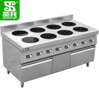 圣托(Shentop)8头煲仔炉 煮粥炖汤机 电磁煲仔炉 DCD03