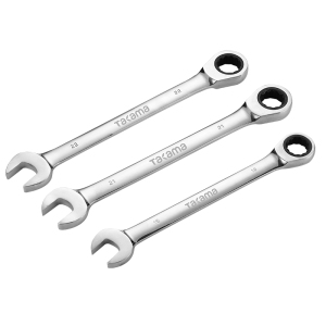 高松 takama两用扳手汽修梅花开口呆扳手镜面棘轮两用快速扳手套装工具 8mm (619508)