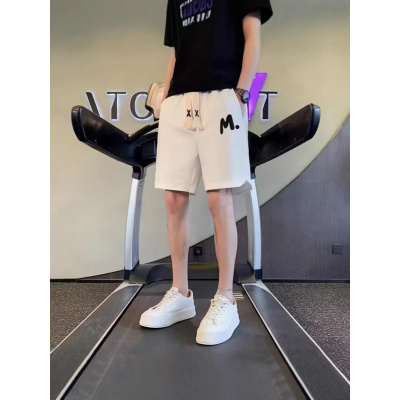 夏季新款美式短裤男潮牌薄款设计感小众宽松大码运动裤