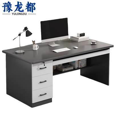 豫龙都员工桌1m张