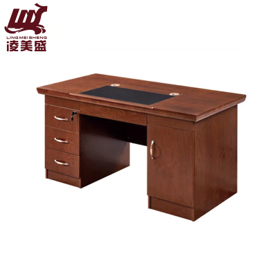 凌美盛 办公桌木皮职员桌 1.4m LM-214/张