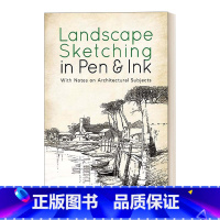 笔和墨水绘制景观素描 [正版]英文原版 Keys to Drawing 素描的诀窍 英文版 进口英语原版书籍