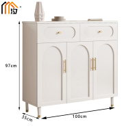 汐 鞋柜 三门 个