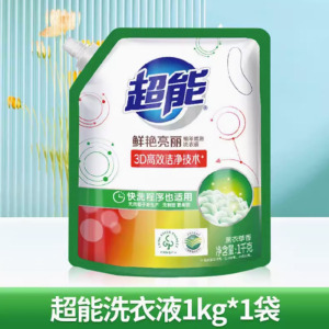嘉创优品 超超能洗衣液薰衣草香味持久除菌1kg*1袋